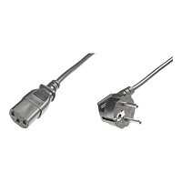 Digitus ASSMANN - strömkabel - power IEC 60320 C13 till power CEE 7/7 - 2.5 m