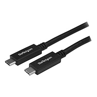 StarTech.com StarTech.com USB-C till USB-C-kabel - M/M - 1m - USB 3.0 (5Gbps) - USB typ C-kabel - 24 pin USB-C till 24 pin USB-C - 1...