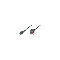 Assmann Electronic ASSMANN - strömkabel - power IEC 60320 C13 till BS 1363 - 1.8 m