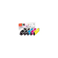 Peach Peach Multi Pack - 5-pack - S - svart, gul, cyan, magenta, foto-svart - kompatibel - återanvänd - bläckpatron (alternati...