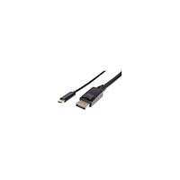 Manhattan Manhattan USB-C to DisplayPort Cable, 4K@60Hz, 2m, Male to Male, Black, Three Year Warranty, Polybag - DisplayPort-kabel...