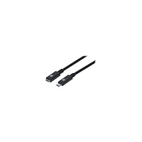 Manhattan Manhattan USB-C to USB-C Extension Cable, 50cm, Male to Female, 10 Gbps (USB 3.2 Gen2 aka USB 3.1), 5A (super fast charg...