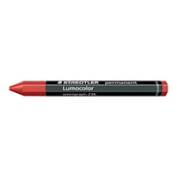 STAEDTLER STAEDTLER Lumocolor omnigraph 236 - färgkrita - röd (paket om 12)