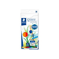 STAEDTLER STAEDTLER 146 10C - färgpenna - mjuk - svart, röd, blå, grön, ljusblå, gul, orange, persika, mörkt malvafärgad, pilgrön,...