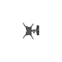Manhattan Manhattan TV & Monitor Mount, Wall, Tilt and Swivel, 1 screen, Screen Sizes: 13-42", Black, VESA 75x75 to 200x200mm, Max...