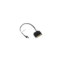 EKWB EkWaterBlocks Pump testing adapter - strömadapter - 3-stifts fläktkontakt till SATA-ström - 15 cm