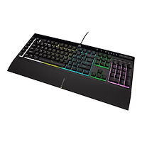 Corsair CORSAIR Gaming K55 RGB PRO - tangentbord - Nordisk - svart Inmatningsenhet