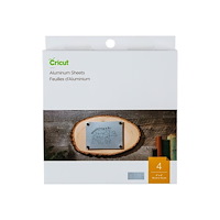 Cricut Cricut - aluminum sheet - 10.2 x 10.2 cm - metallic - aluminium (paket om 4)