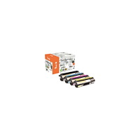 Peach Peach Combi-Pack - 4-pack - svart, gul, cyan, magenta - kompatibel - återanvänd - tonerkassett (alternativ för: Brother...