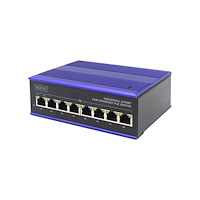 Digitus DIGITUS Industrial - switch - 8 portar
