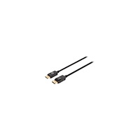Manhattan Manhattan DisplayPort 1.4 Cable, 8K@60hz, 3m, Braided Cable, Male to Male, With Latches, Fully Shielded, Black, Lifetime...