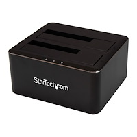 StarTech.com StarTech.com Dual-Bay USB 3.0 to SATA Hard Drive Docking Station, USB Hard Drive Dock, External 2.53.5 SATA IIIIII, SSDH...