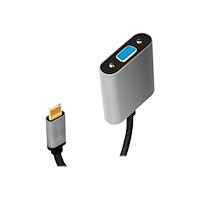 2direct LogiLink - USB/VGA-adapter - USB-C till HD-15 (VGA) - 15 cm