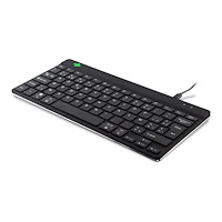 R-Go Tools B.V. R-Go Ergonomic Keyboard Compact break - tangentbord - AZERTY - belgisk - svart Inmatningsenhet