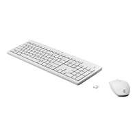 Hewlett-Packard HP 230 - sats med tangentbord och mus - tysk - vit Inmatningsenhet