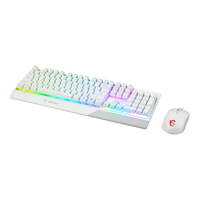 MSI MSI Vigor GK30 combo - sats med tangentbord och mus - tysk - vit Inmatningsenhet