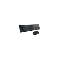 DELL Dell Pro KM5221W - sats med tangentbord och mus - AZERTY - belgisk - svart Inmatningsenhet