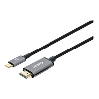 Manhattan Manhattan USB-C to HDMI Cable, 4K@30Hz, 2m, Black, Male to Male, Three Year Warranty, Polybag - adapterkabel - 2 m
