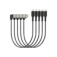 Kensington Computer Products Group Kensington Charge & Sync USB-C Cable (5-pack) - USB typ C-kabel - USB till 24 pin USB-C - 32.7 cm