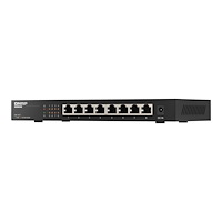 QNAP Systems, Inc QNAP QSW-1108-8T - switch - 8 portar - ohanterad