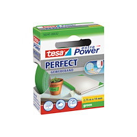 Beiersdorf Tesa extra Power Perfect tygtejp - 19 mm x 2.75 m - grön