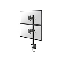 Neomounts by Newstar Neomounts FPMA-D700DV monteringssats - fullständig rörelse - för 2 LCD-bildskärmar - svart