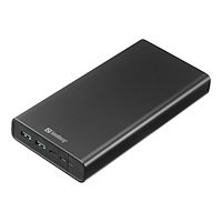 Sandberg Sandberg strömförsörjningsbank - Li-Ion - 2 x USB-C, USB - 127 Watt