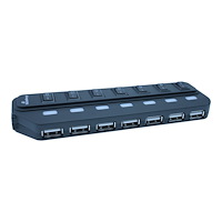 MediaRange MediaRange MRCS504 - hubb - 7 portar