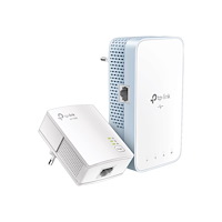 TP-LINK Technologies TP-Link TL-WPA1000 KIT V1 - PowerLine adaptersats - Wi-Fi 5 - vägginsticksbar