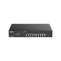 D-Link D-Link DGS 1100-10MPV2 - switch - 10 portar - smart - rackmonterbar
