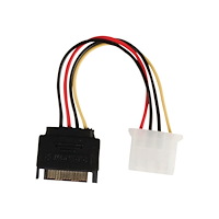 NEDIS Nedis - strömadapter - SATA-ström till 4 pin intern effekt - 15 cm