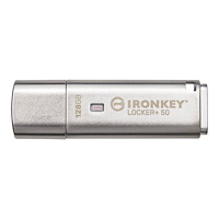 Kingston Technology Kingston IronKey Locker+ 50 - USB flash-enhet - 128 GB