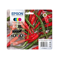 EPSON Epson 503XL Multipack - 4-pack - XL - svart, cyan, magenta, gul - original - bläckpatron
