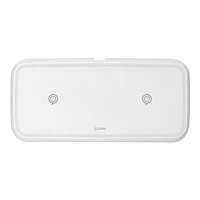 ZENS ZENS Dual Fast Wireless Charger trådlös laddningsmatta - + växelströmsadapter - 20 Watt