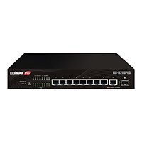 Edimax Technology Edimax Pro GS-5210PLG - switch - 10 portar - smart - rackmonterbar