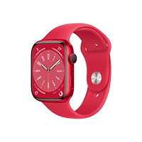 Apple Apple Watch Series 8 (GPS) (PRODUCT) RED - röd aluminium - smart klocka med sportband - röd - 32 GB
