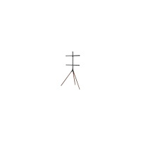 Manhattan Manhattan TV & Monitor Mount, Tripod Floor Stand, 1 screen, Screen Sizes: 37-65", Black, VESA 200x200 to 600x400mm, Max...