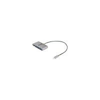 StarTech.com StarTech.com 3-Port USB-C Hub with Ethernet, 3x USB-A Ports, Gigabit Ethernet, USB 3.0 5Gbps, Bus-Powered, USB Type-C Hu...
