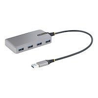 StarTech.com StarTech.com 4-Port USB Hub, USB 3.0 5Gbps, Bus Powered, USB-A to 4x USB-A Hub with Optional Auxiliary Power Input, Port...