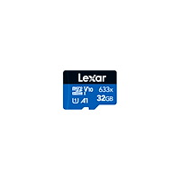 LEXAR Lexar High Performance BLUE Series - flash-minneskort - 32 GB - microSDHC UHS-I