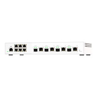 QNAP Systems, Inc QNAP QSW-M2106-4C - switch - 10 portar - Administrerad