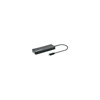 Manhattan Manhattan USB-C Dock/Hub, Ports (x7): USB-A (x7), 5 Gbps (USB 3.2 Gen1 aka USB 3.0), External Power Supply Not Needed, C...