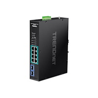 TRENDnet TRENDnet TI-PGM102 - switch - industriell - 10 portar - TAA-kompatibel
