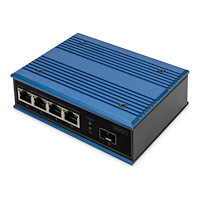 Digitus DIGITUS - switch - industriell - 4 portar - ohanterad