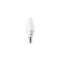 Philips Philips LEDs Olive and Luster - LED-glödlampa - form: B35 - glaserad finish - E14 - 5 W - kallt vitt ljus - 4000 K (pake...
