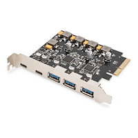 Digitus DIGITUS - nätverksadapter - PCIe x2