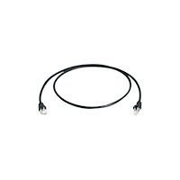 Telegärtner Karl Telegärtner DataVoice Office MP8 FS 500 - patch-kabel - 1 m - svart, RAL 9011