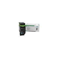 Lexmark International Lexmark - cyan - original - tonerkassett - LCCP, LRP