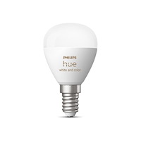 Philips Philips Hue White and Color Ambiance Lustre - LED-glödlampa - form: P45 - E14 - 5.1 W - 16 miljoner färger - 2000-6500 K