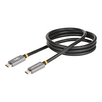 StarTech.com StarTech.com 3ft (1m) USB4 Cable, USB-IF Certified USB-C Cable, 40 Gbps, USB Type-C Data Transfer Cable, 100W Power Deli...